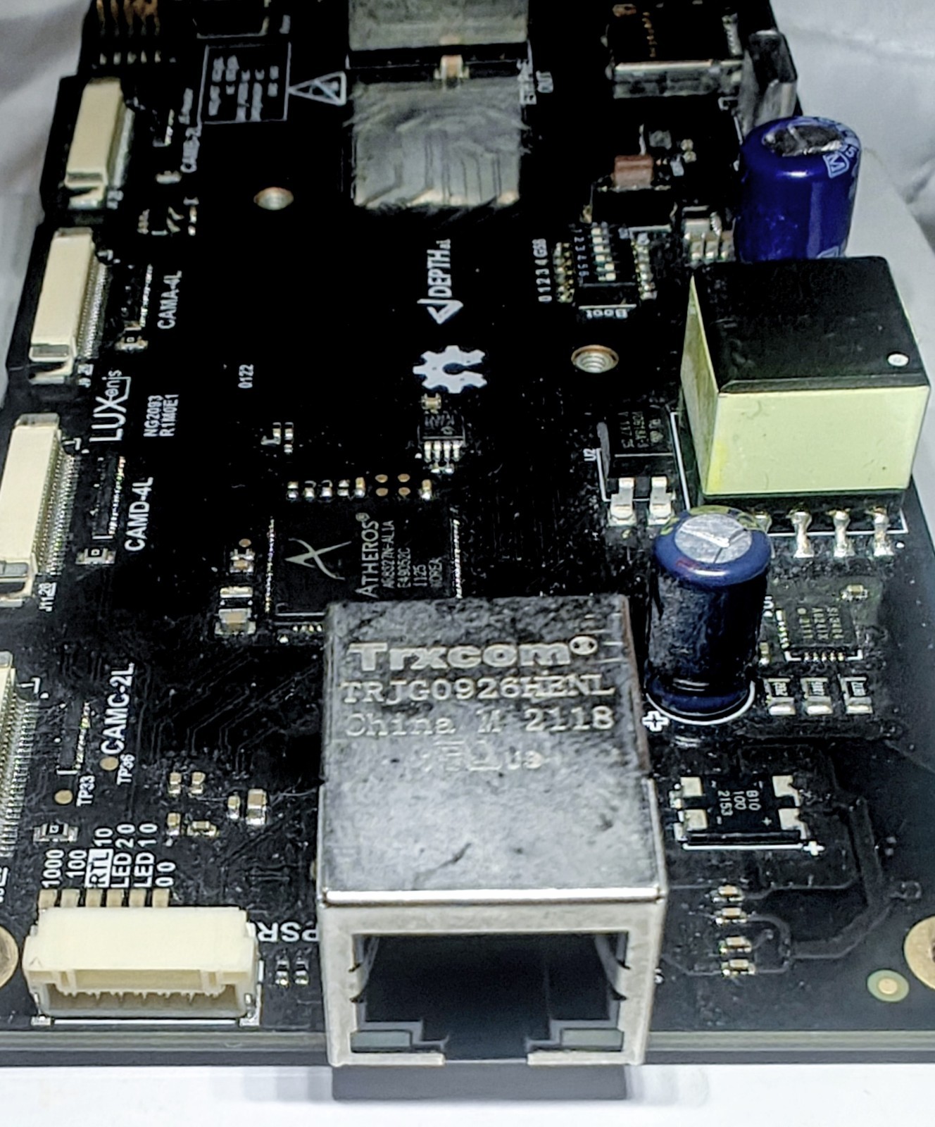 ​Luxonis OAK-FFC-4P POE AI Camera Development Baseboard | RVC2 DepthAI OPEN BOX