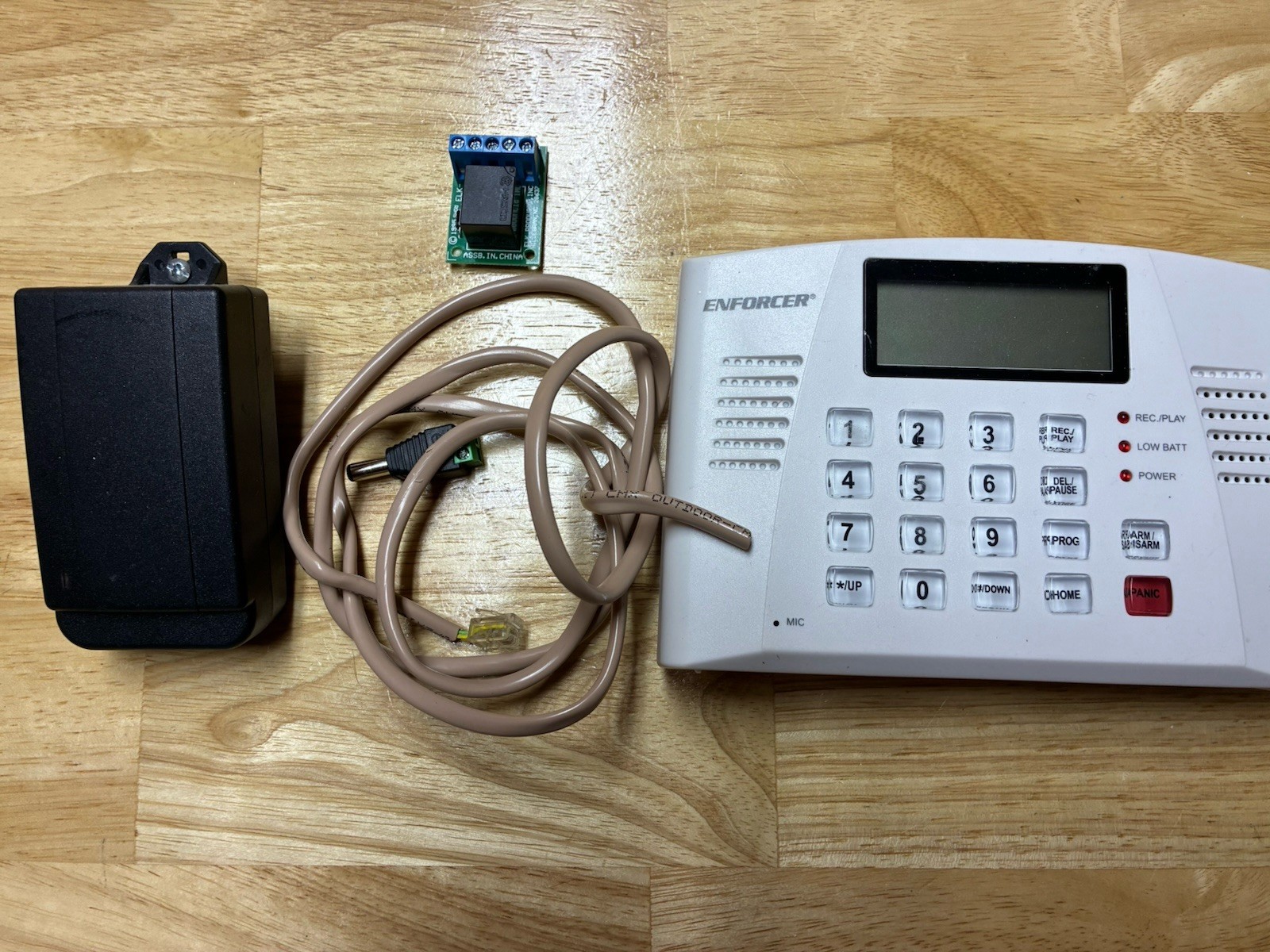 Seco-Larm Enforcer E-921CPQ Automatic Voice Dailer For Alarm W/Power Supply
