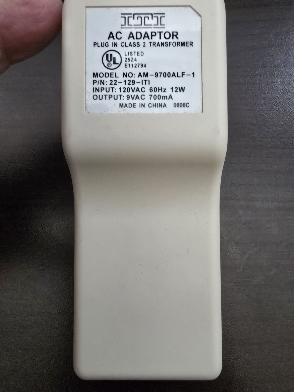 GE 22-129-ITI Transformer Adapter for GE Simon 3 Panel, Required For X10
