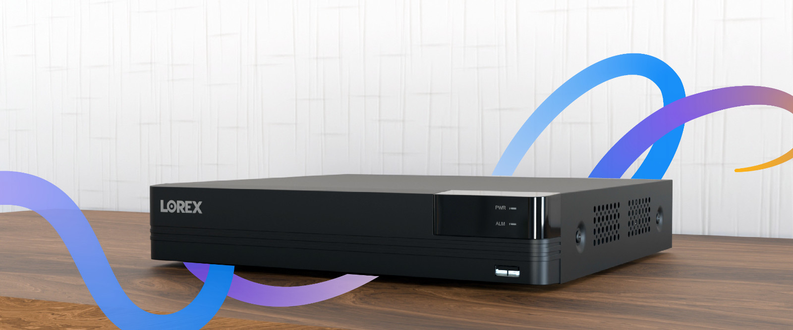 Lorex Connect U Series 4K 8-Channel Wired NVR System with U3 4K PoE Turret Camer