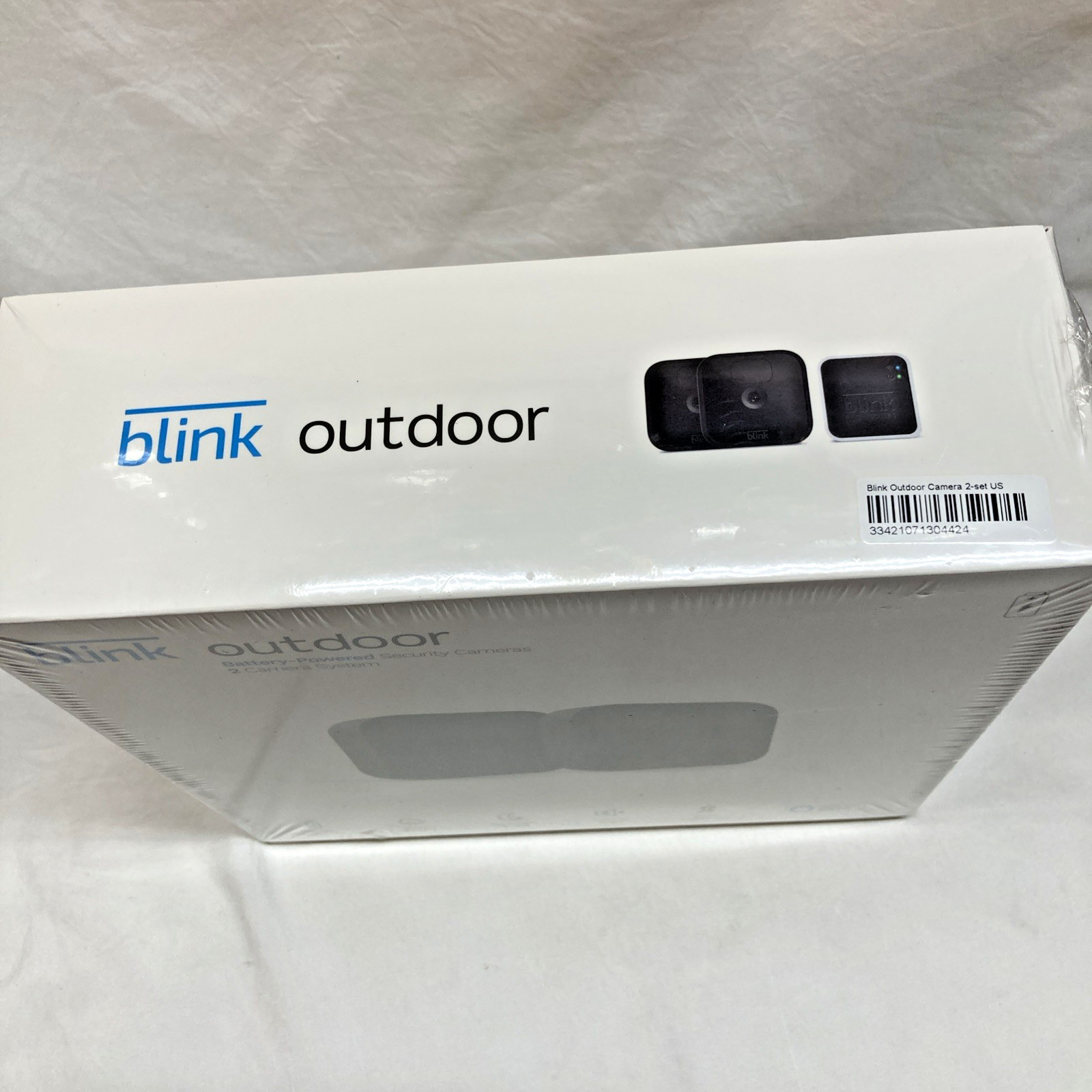 Blink Outdoor Wireless Battery Security Cameras 2-Pack, Weather Resistant, Alexa