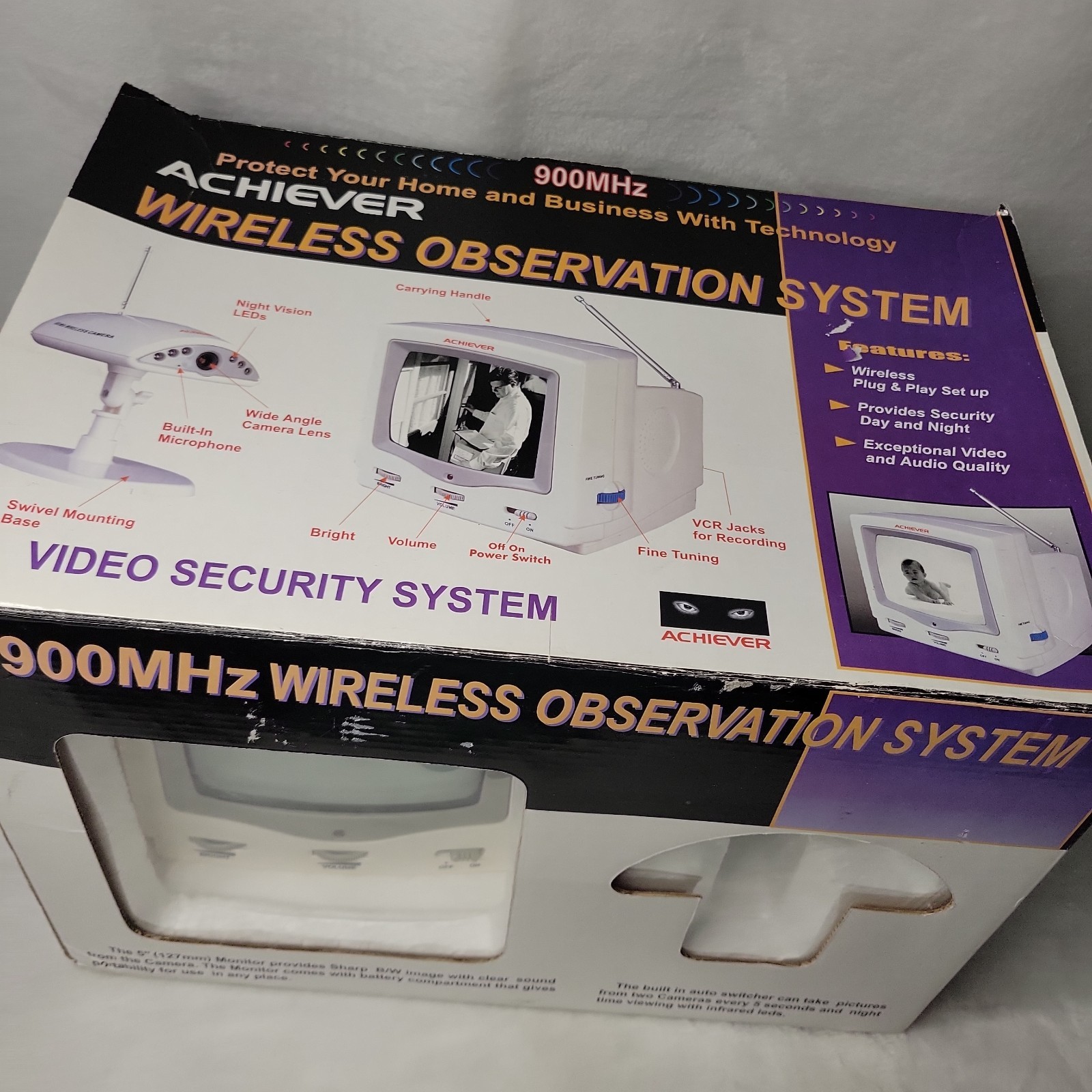 Achiever 900 MHz Wireless Observation System Model 00790 Works