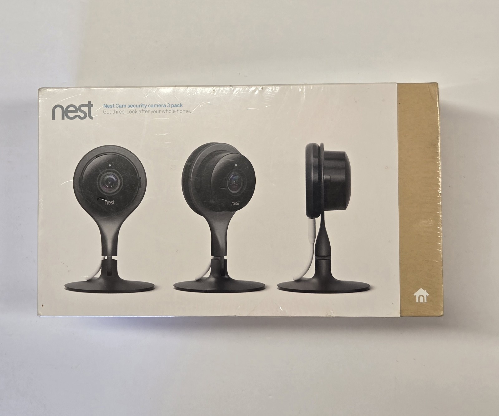 Google Nest Cam Indoor Smart Security Camera 3 Pack NC1104US NEW & Sealed