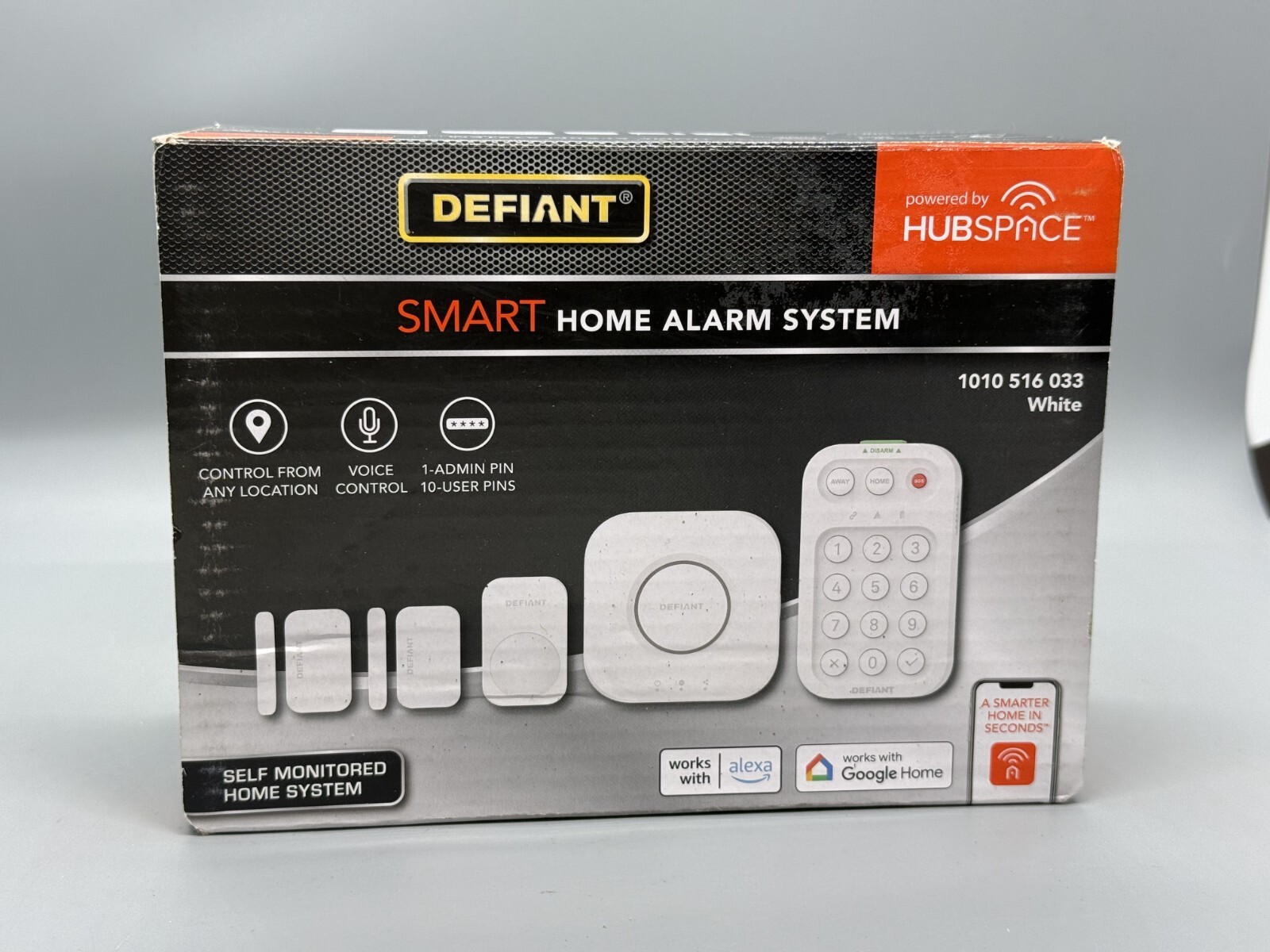 Defiant Smart Home Alarm System Powered by Hubspace