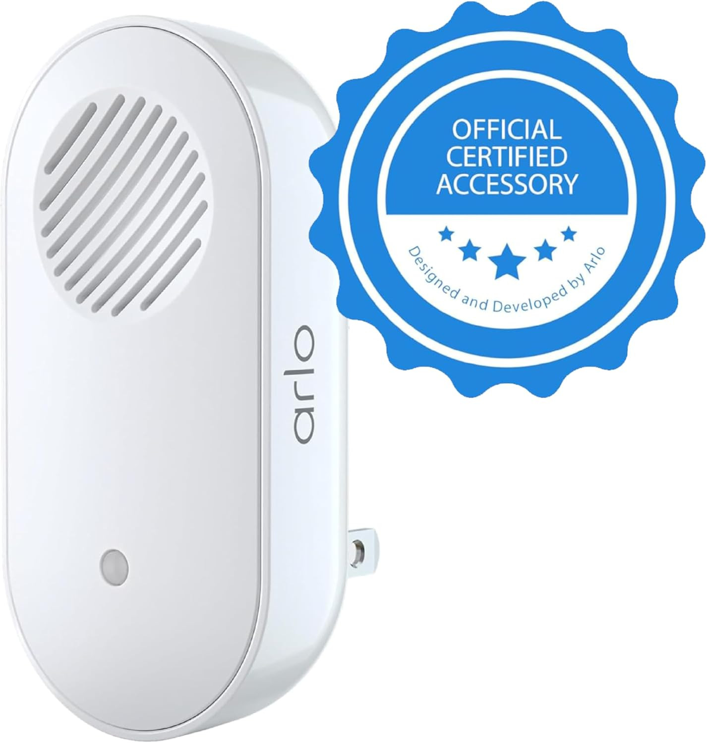 Arlo Chime 2, Built-In Siren, Audible Alerts, Customizable Melodies, Wi-Fi Conne