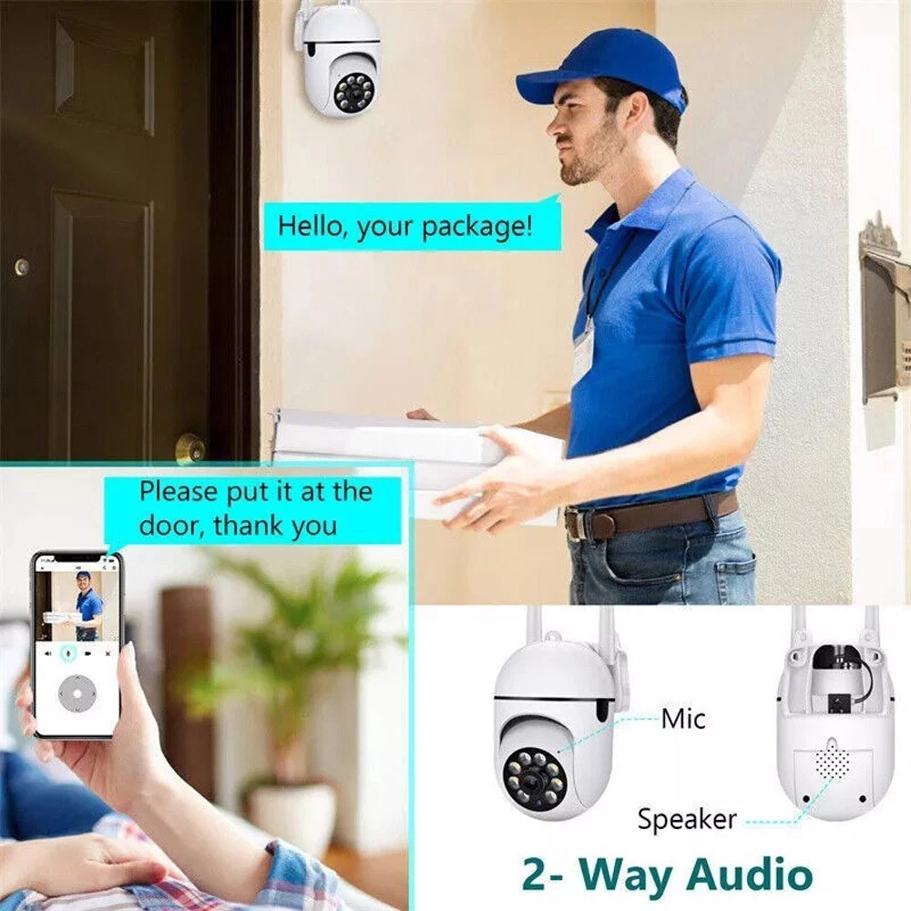 1-4Pack Wireless 5G WiFi Security Camera System Smart Outdoor Night Vision 1080P