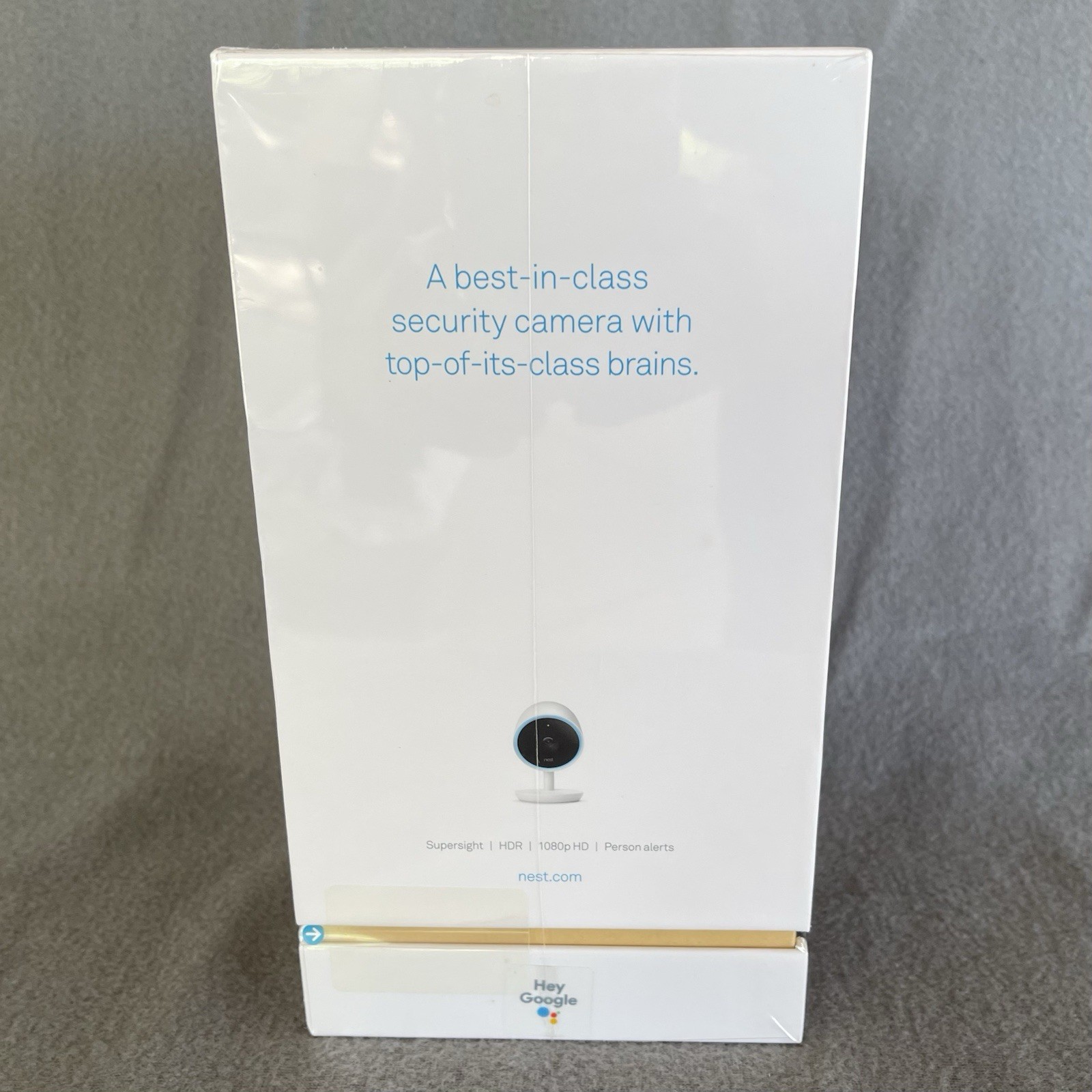 New Google Nest Cam IQ Indoor Security Camera 1080p HD w/ Night Vision NC3100US
