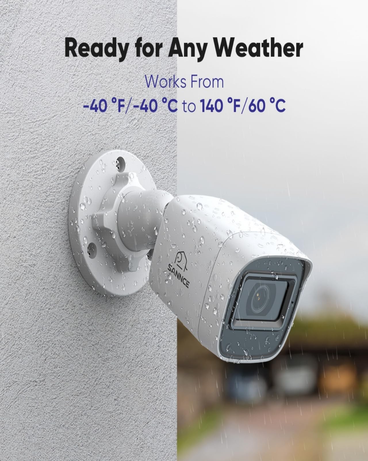 8CH 1080P Home Surveillance Camera System and 4 * 1080P TVI Weatherproof CCTV…