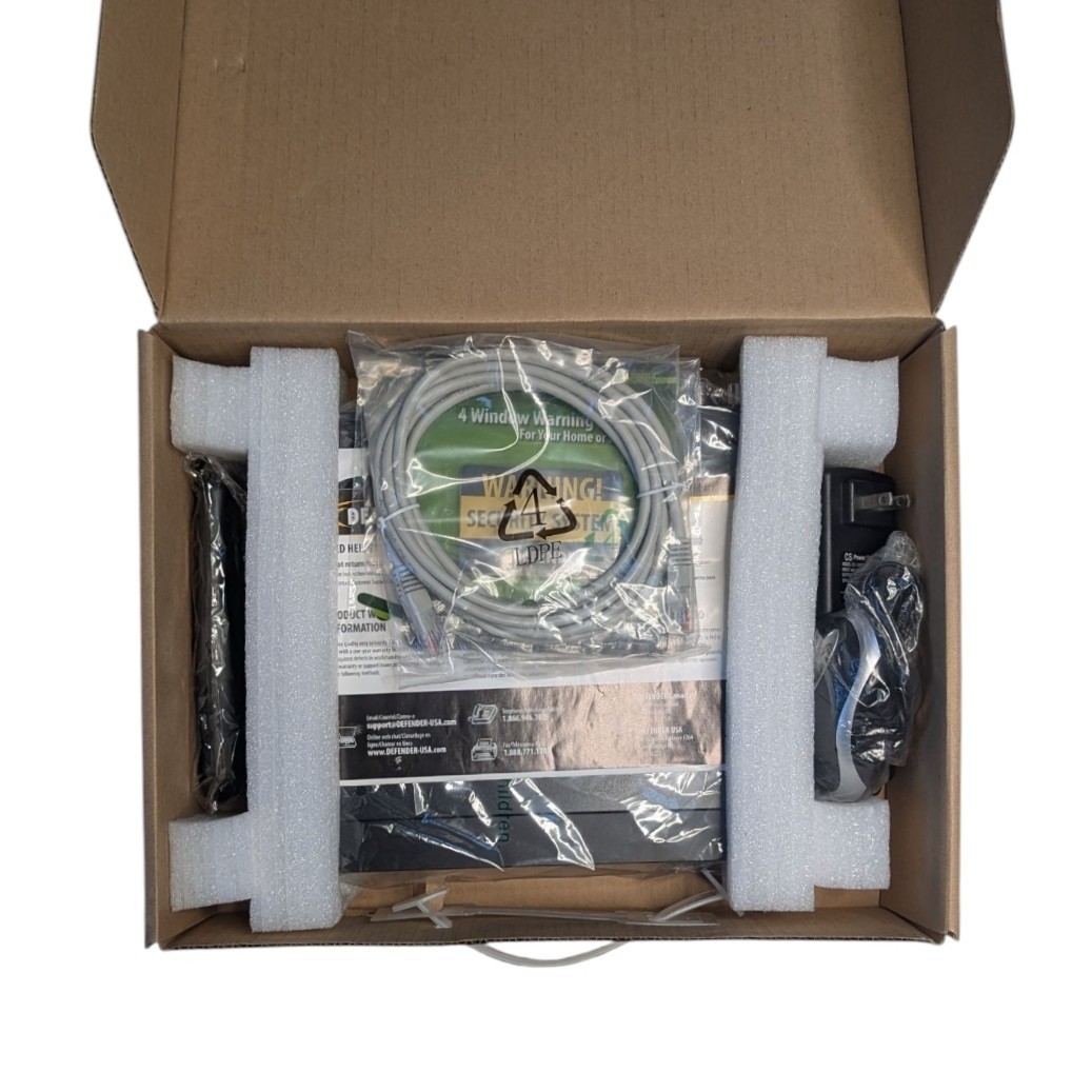 Defender 21013 Sentinel 8-ChannelSmart Security DVR Camera Security System
