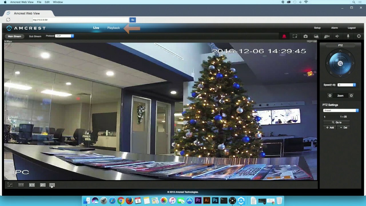 Amcrest 1080p 4CH DVR Security Camera System Recorder AMDV10814-H5 Warranty