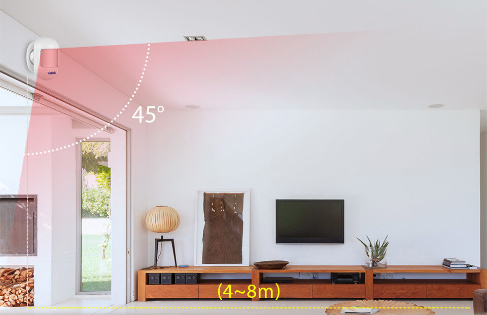 KERUI Wireless Wi-Fi Tuya GSM Smart Home Alarm System Security Motion Detector