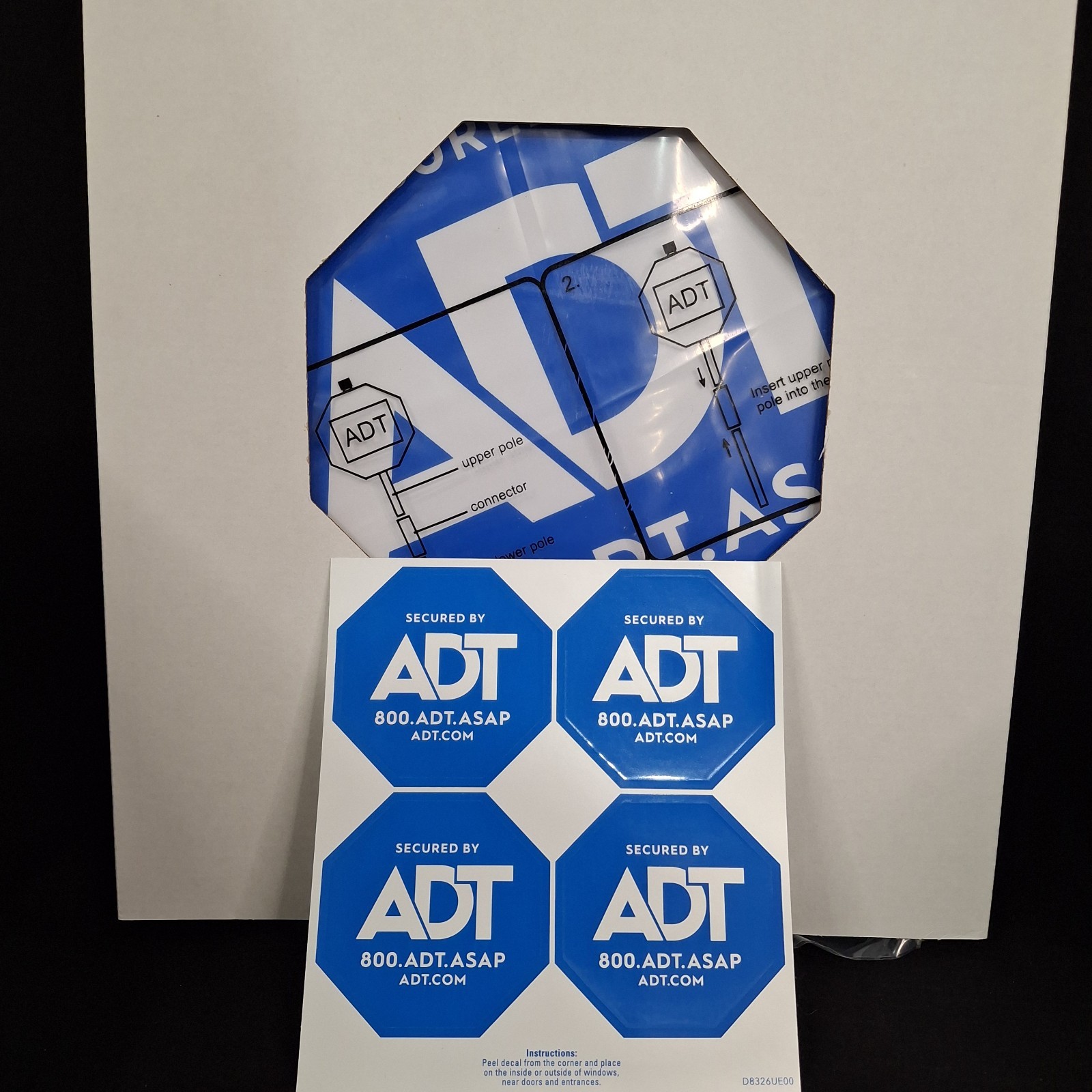 Blue by ADT Smart Home Hub Security System S40LR0-01 Hub, Nest Mini & 8 Sensors