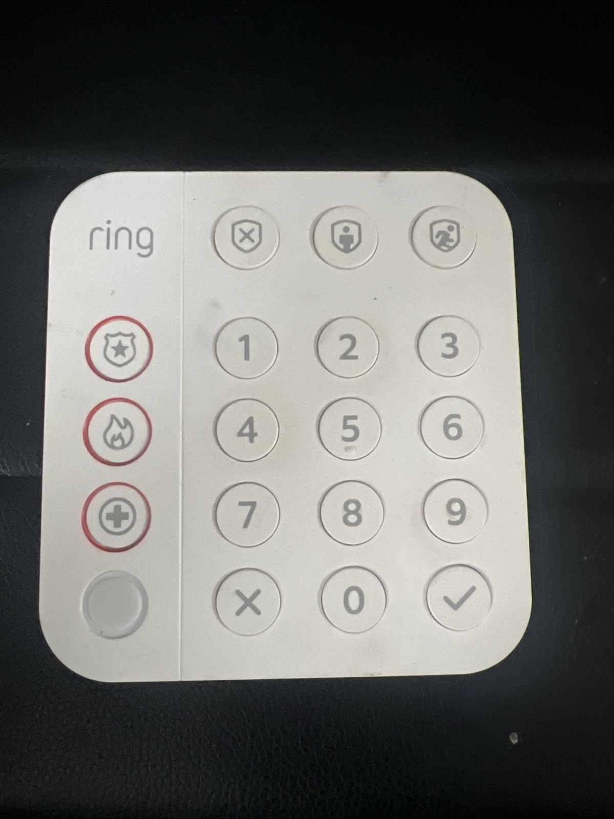 Ring Alarm Keypad 2nd Generation 5AT2S7 Fast Shipping No Power Cable