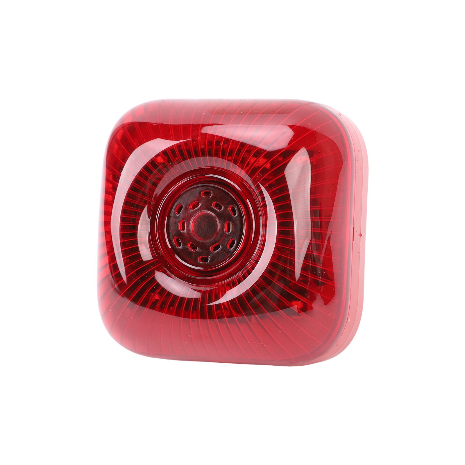 4 Pack Wireless RF 433MHz Fire Alarm Bell Sound Light Alert US Plug V1