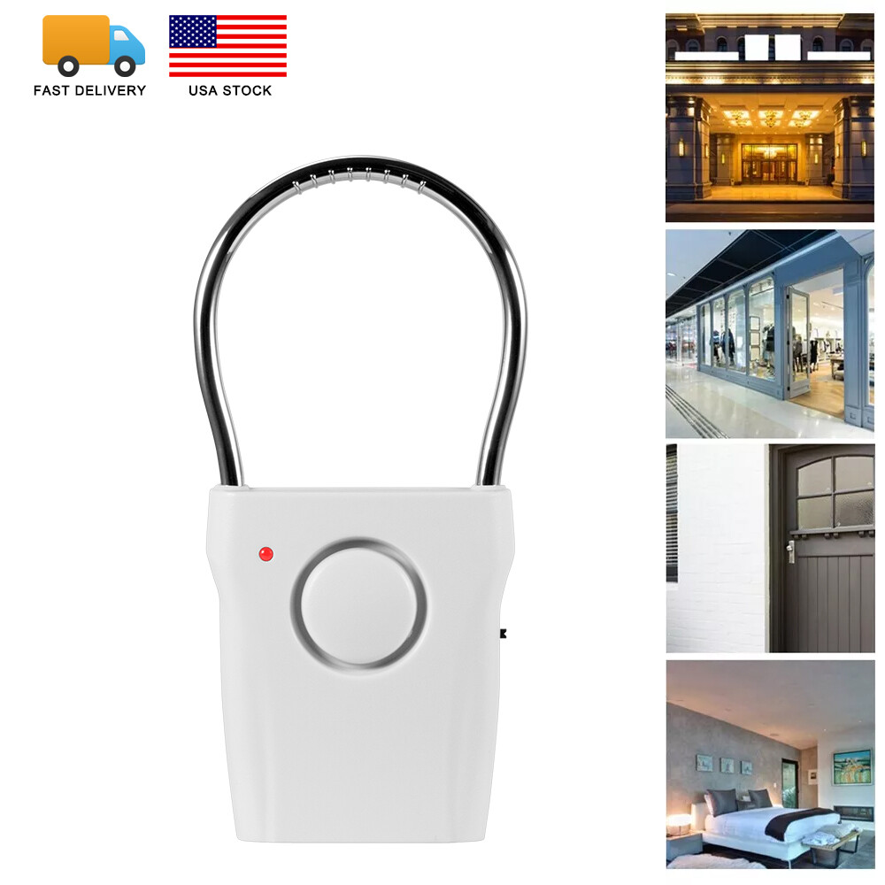 120dB Touch Sensor Door Handle & Window Burglar Alarm – Anti-Theft Alarm System