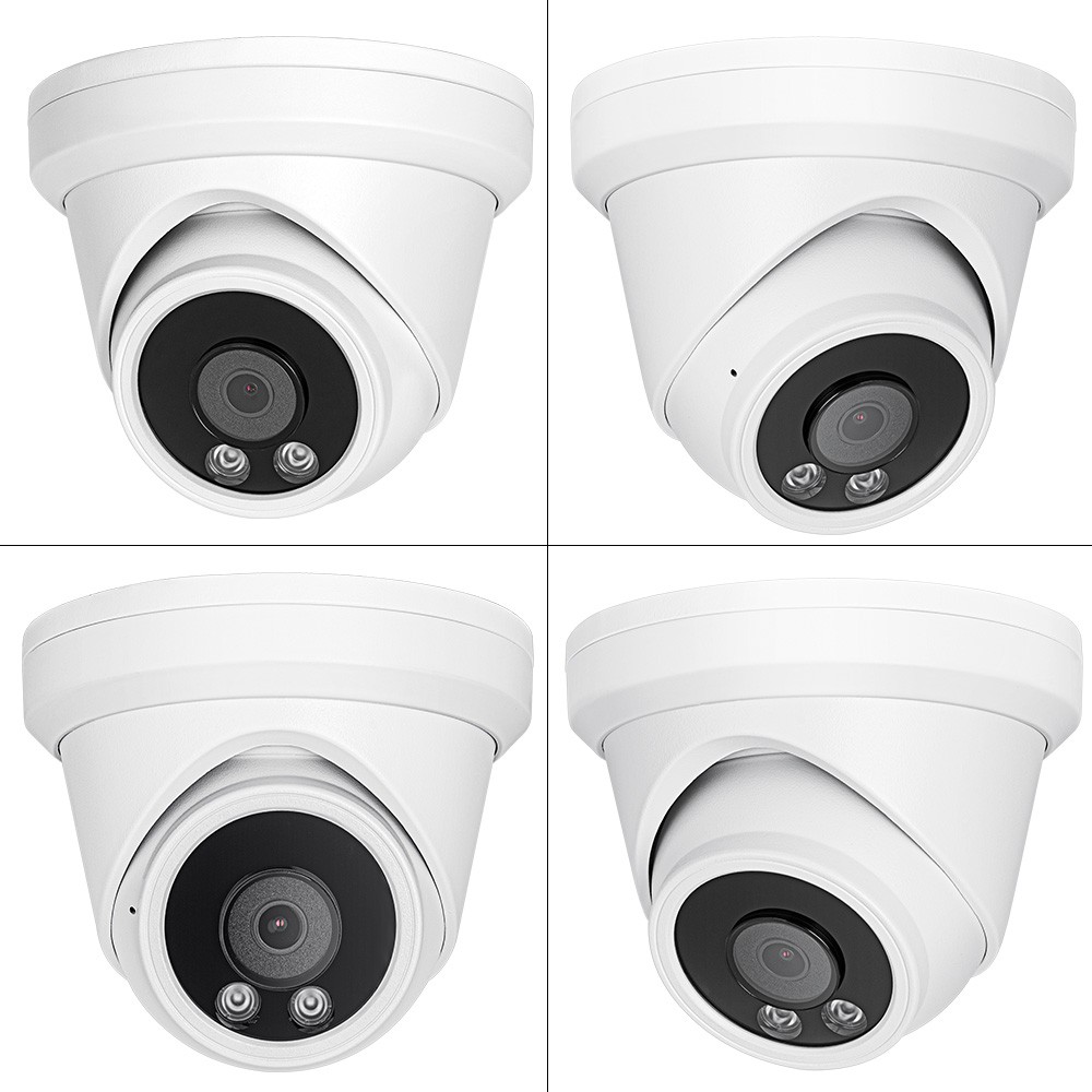 Vikylin 4K 8CH 8POE NVR CCTV System 8MP Security IP Camera MIC IR30M Outdoor Lot