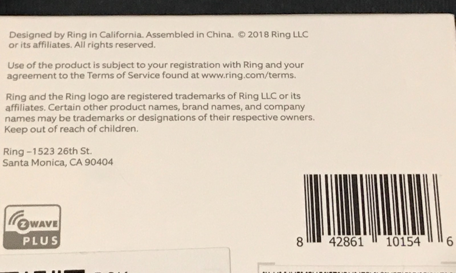 Ring Wireless Security Alarm + Motion Detector + Contact Sensor (2 pack) – New