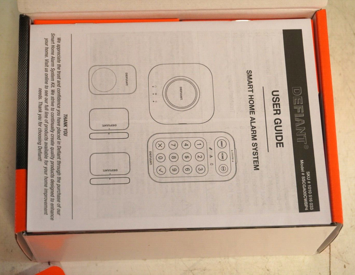 Defiant Smart Home Alarm System with WiFi and Bluetooth Powered by Hubspace