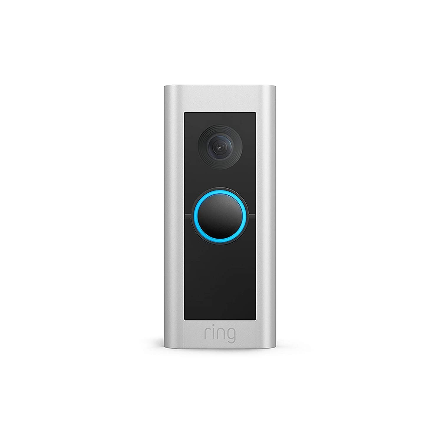 Ring Video Doorbell Pro 2 Satin Nickel 1536p Video Night Vision and 2 Way Audio