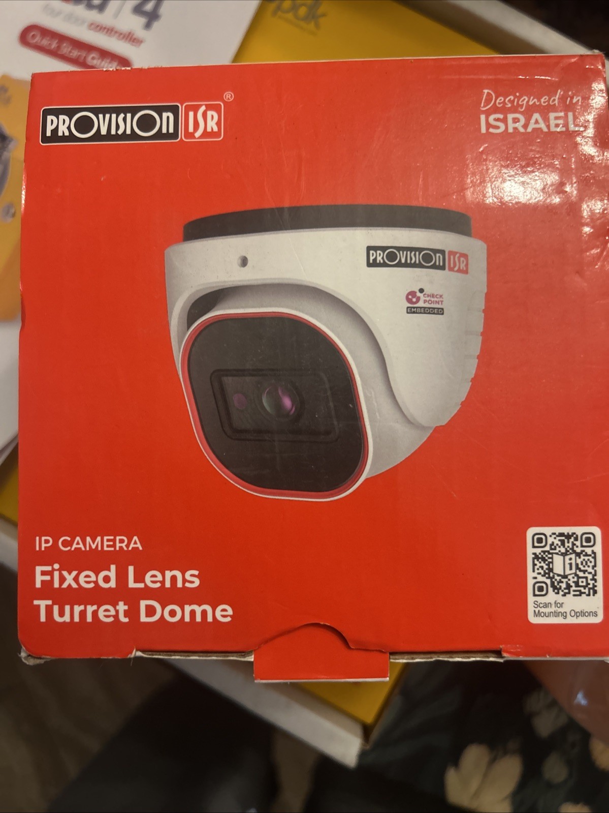 di-340ipe -28-v5 fixed lens turret dome from provision isr