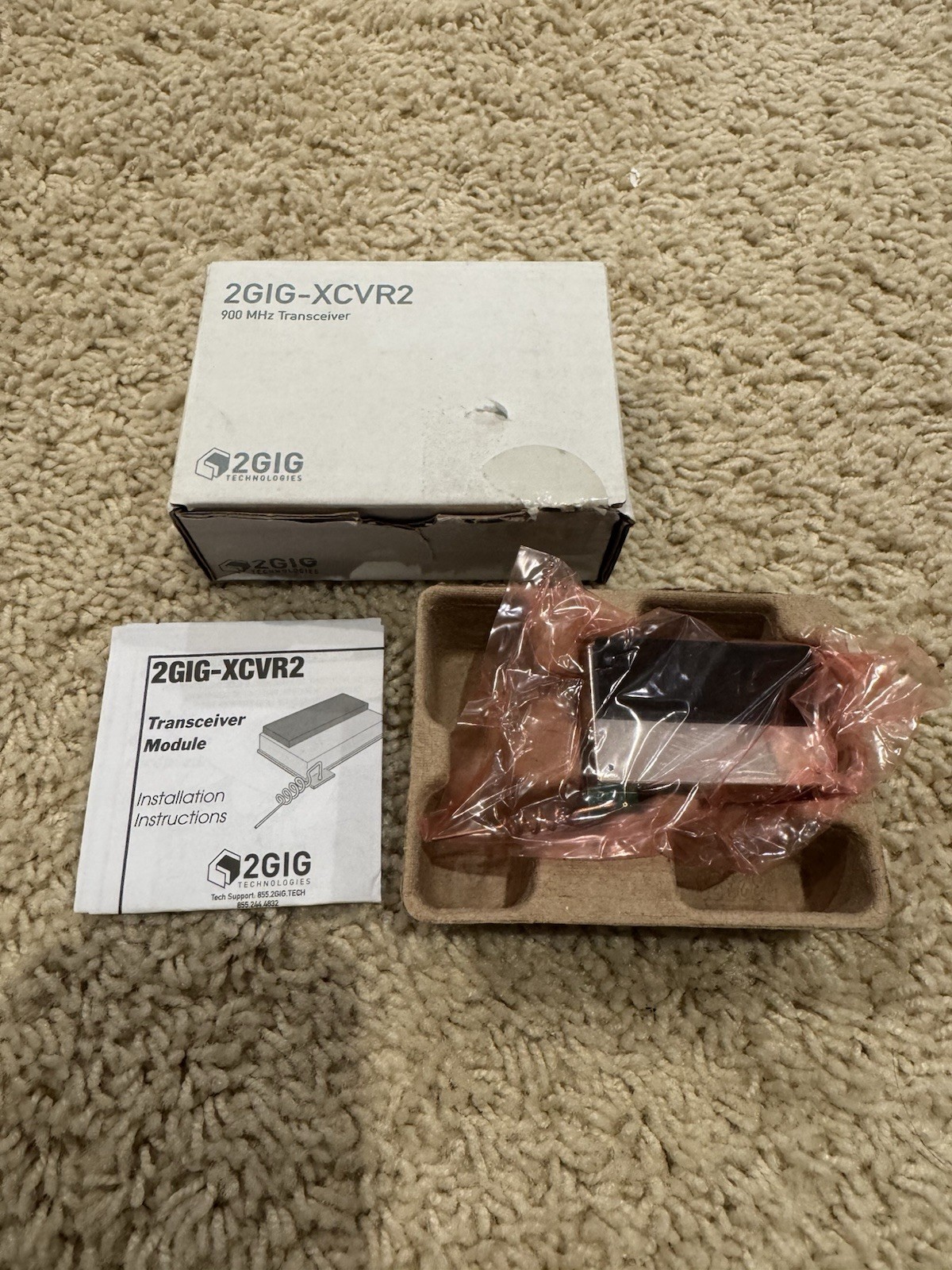 2Gig Technologies 900 MHz Transceiver for TS1 2GIG-XCVR2 New