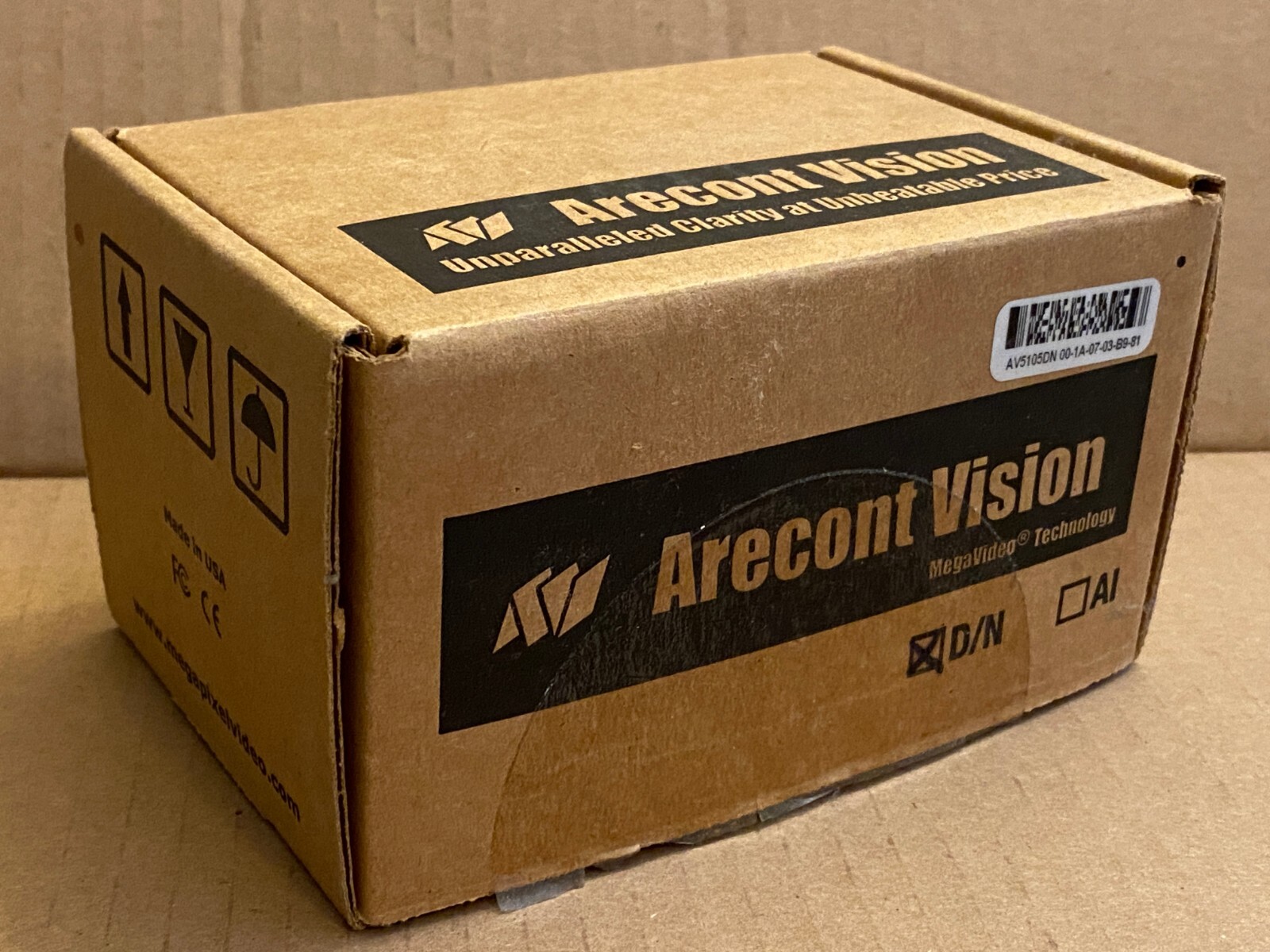 Arecont Vision AV5105DN 5-Megapixel H.264 Color PoE IP Network Security Camera
