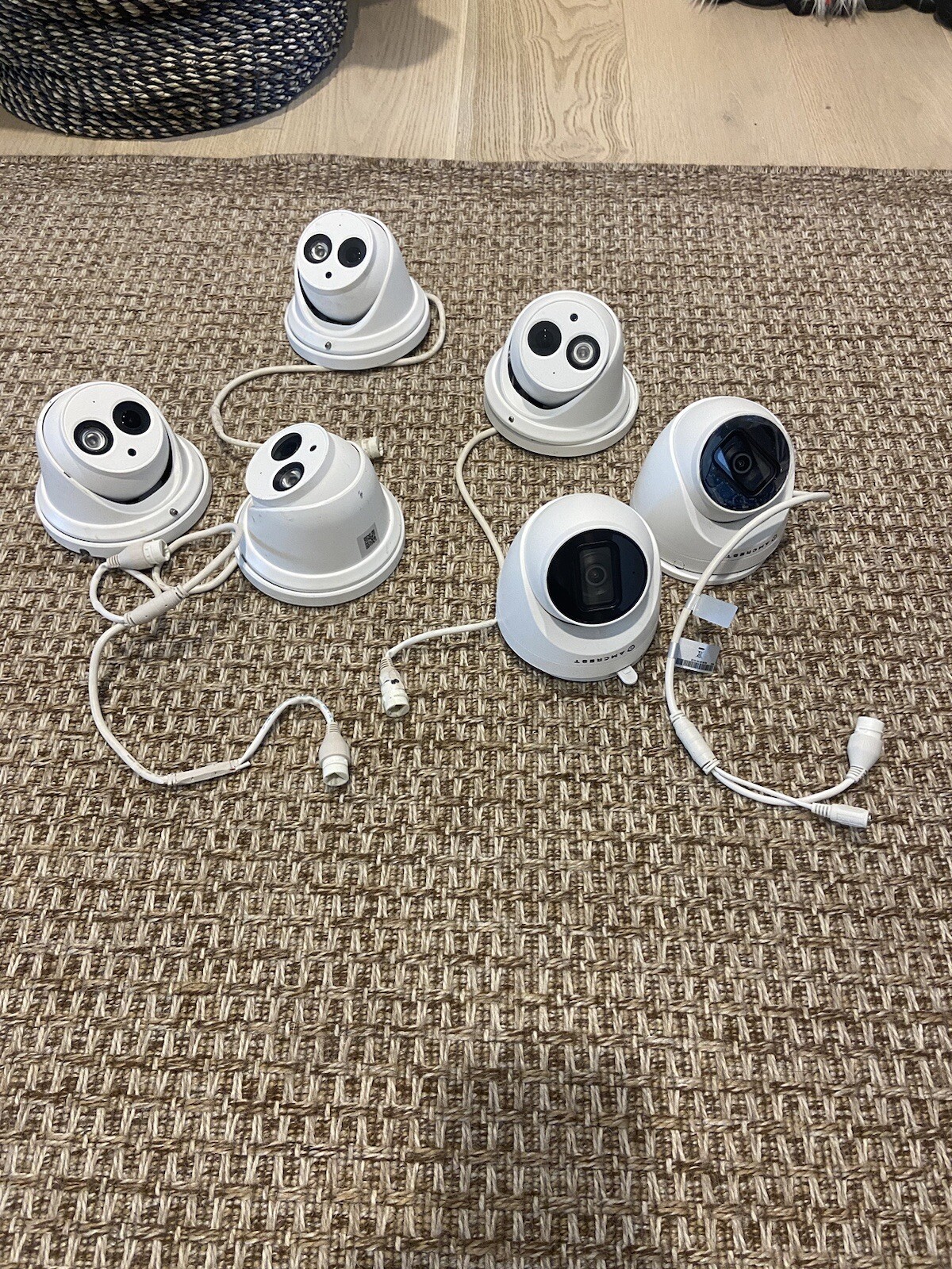 4x Laview 4k 8.3Mp 28mm PoE camera 2xAmcrest 5Mp 28mm POE + 2TB 8 ch NVR