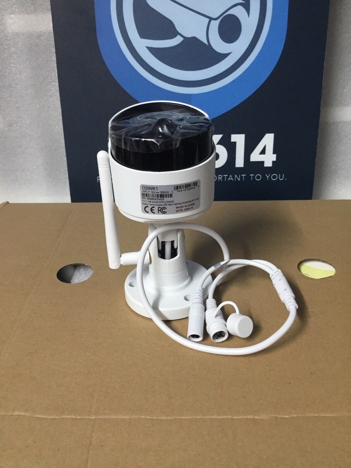 SPECO ZIPK4W2 4-Channel Wireless NVR 1TB HDD 4 Wireless Network 2MP Cameras NEW!