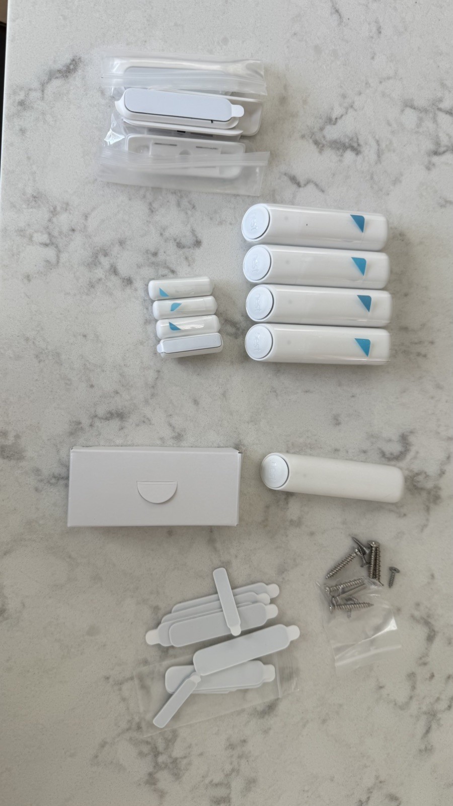 (5) LOT of Nest Detect A0028 Home Door Window Motion Sensor for Nest Secure