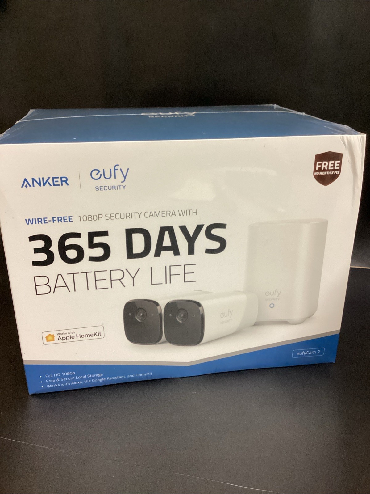 Eufy eufyCam 2 Wireless Home Security Camera System – T88411D1