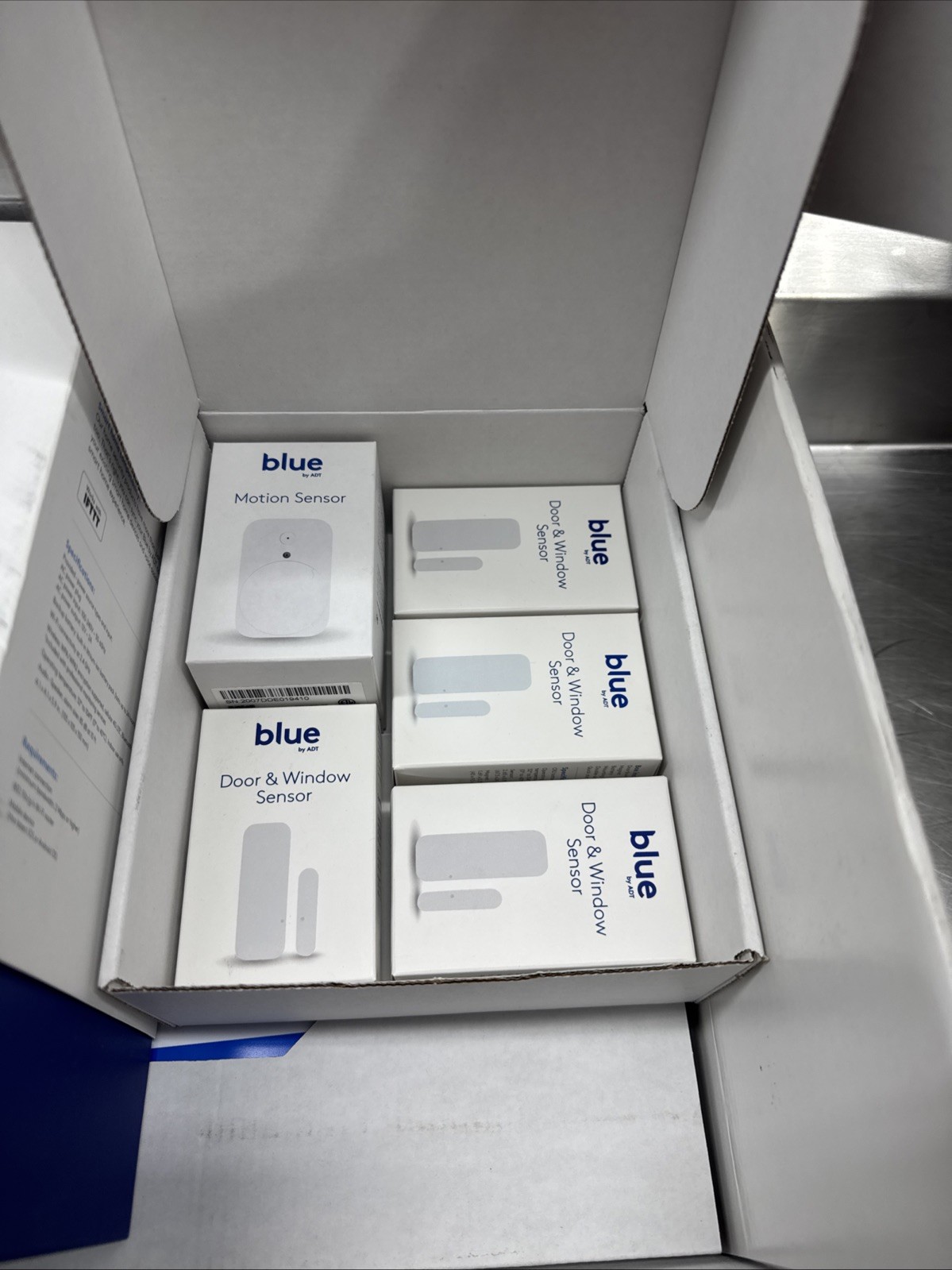 Blue By ADT Smart Home Hub Security System W/ Door & Motion Sensors