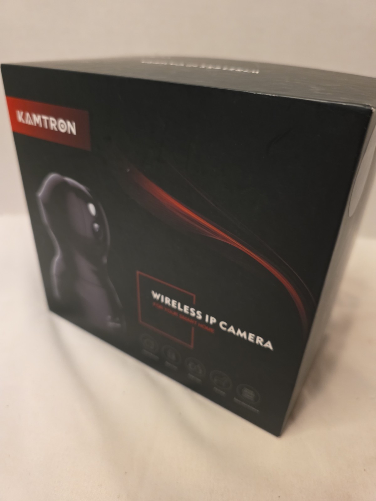 KAMTRON Wireless IP/Network Surveillance Camera 826 Wi-Fi Black Indoor 8W 5V