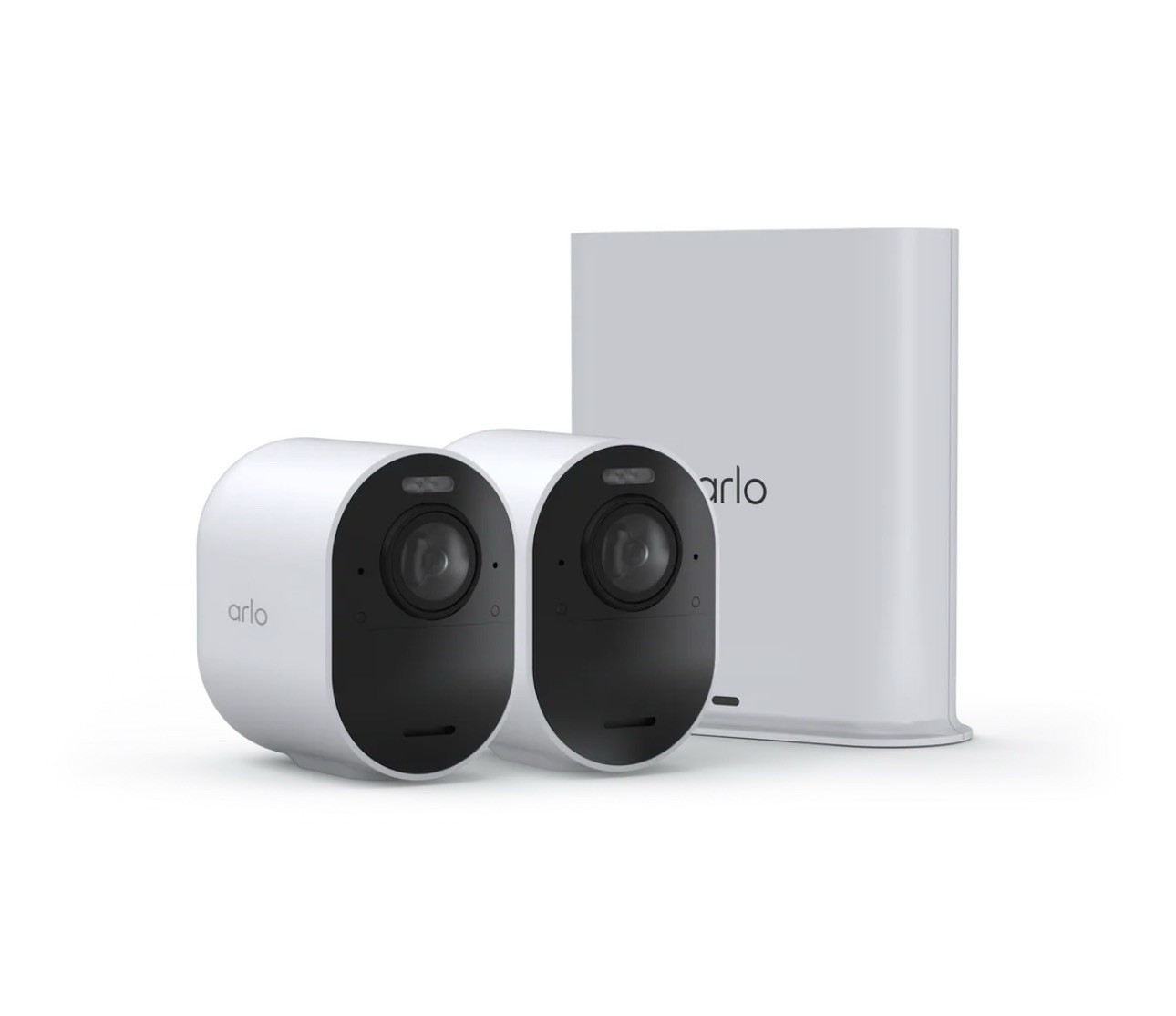 Arlo Ultra Security Camera 4K (3rd Gen) 2025 Release 2 Cameras with Smart Hub