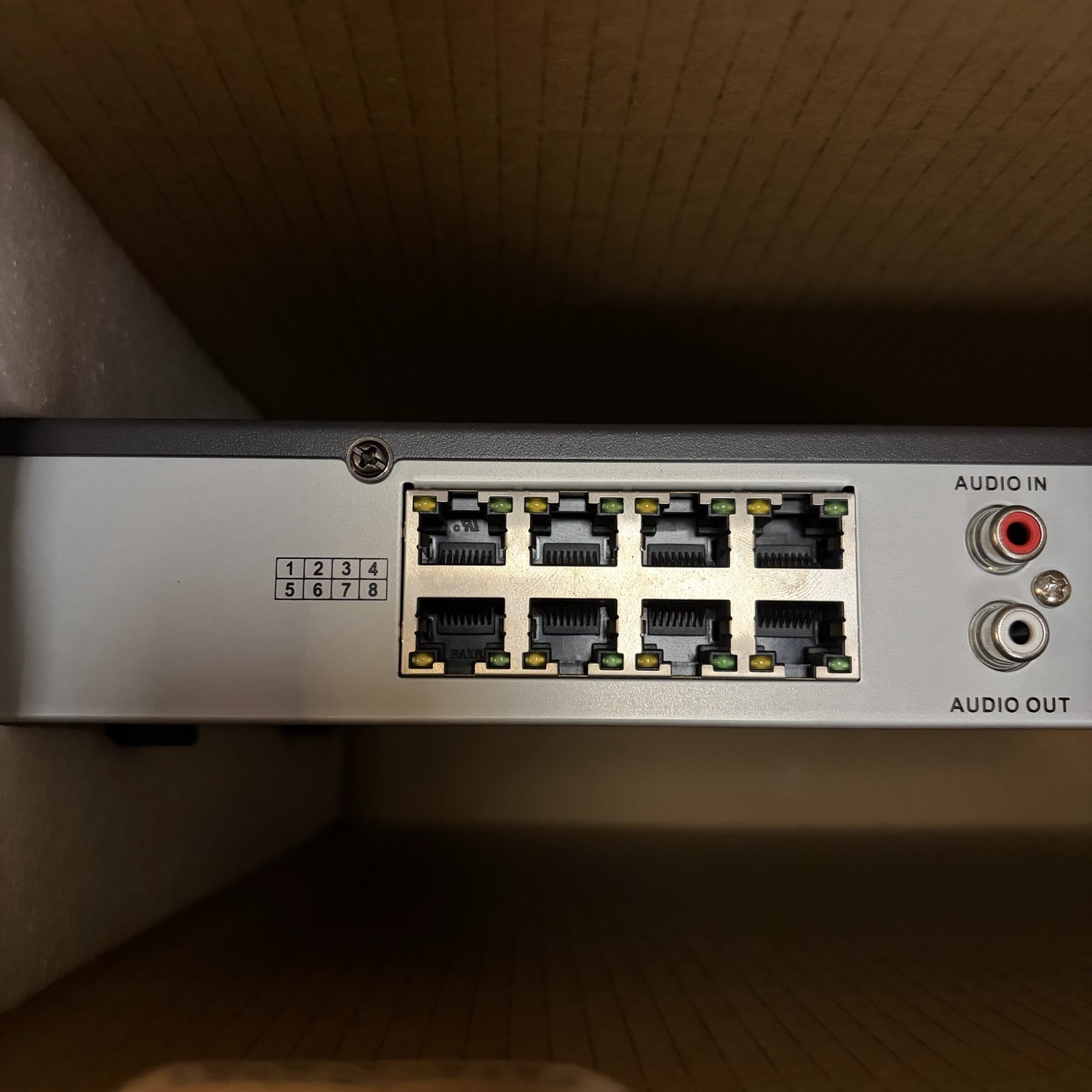 LaView LV-KN988P86A4 Premium IP Surveillance System 8 Channel NVR + 6 Cams (3TB)