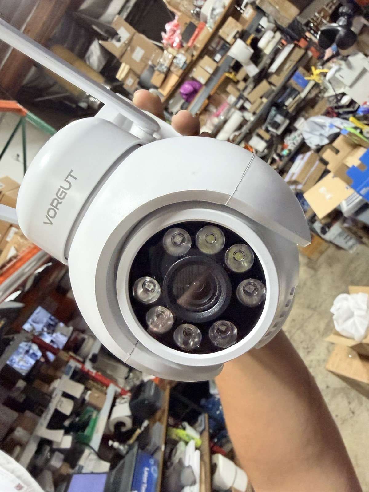 EQL-Wireless Security Camera System with 10″ LCD Monitor, 2PCS 3MP PTZ Outdoor