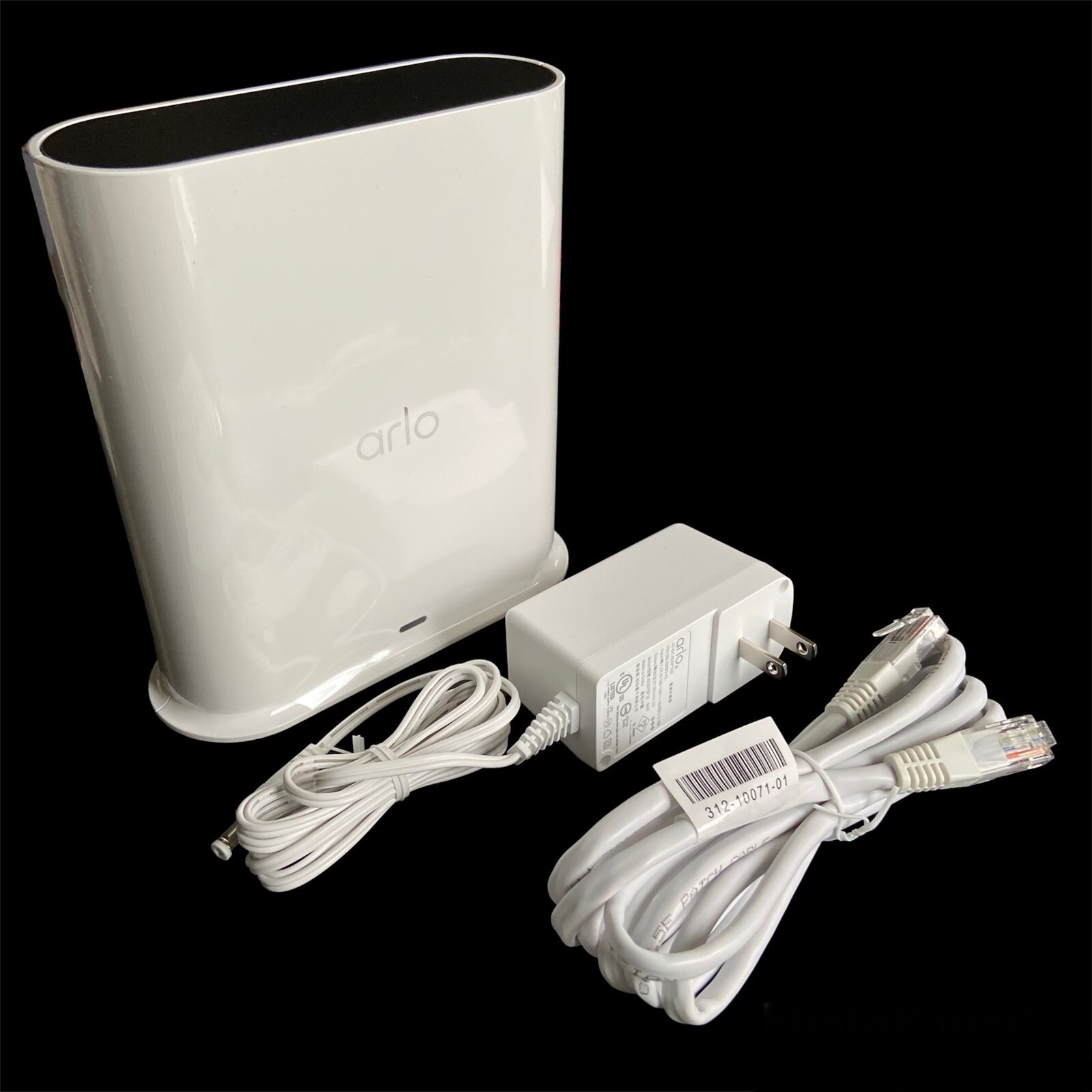 Arlo Ultra VMB5000 Smart Hub Base Station for Pro 2, 3, 4 Security Cameras White