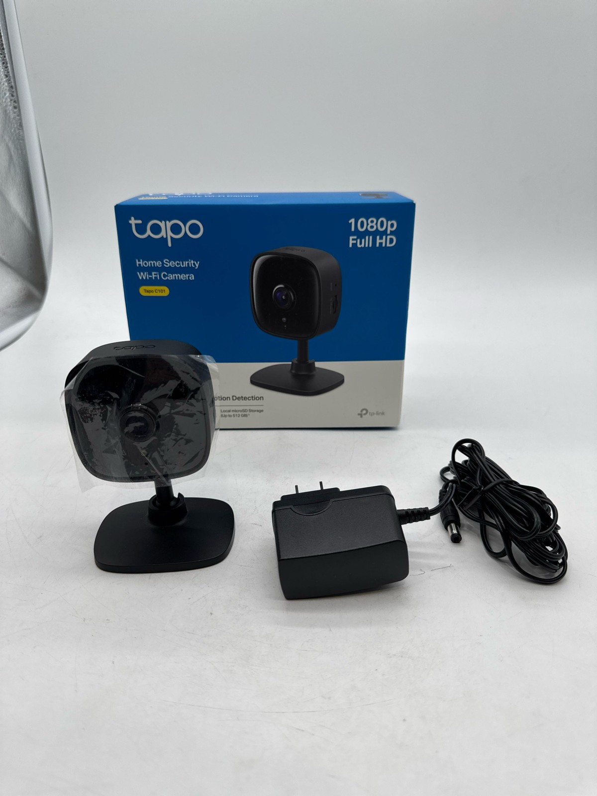 Tapo C101 Indoor Wired Security Camera 1080p Night Vision Motion Detection Black