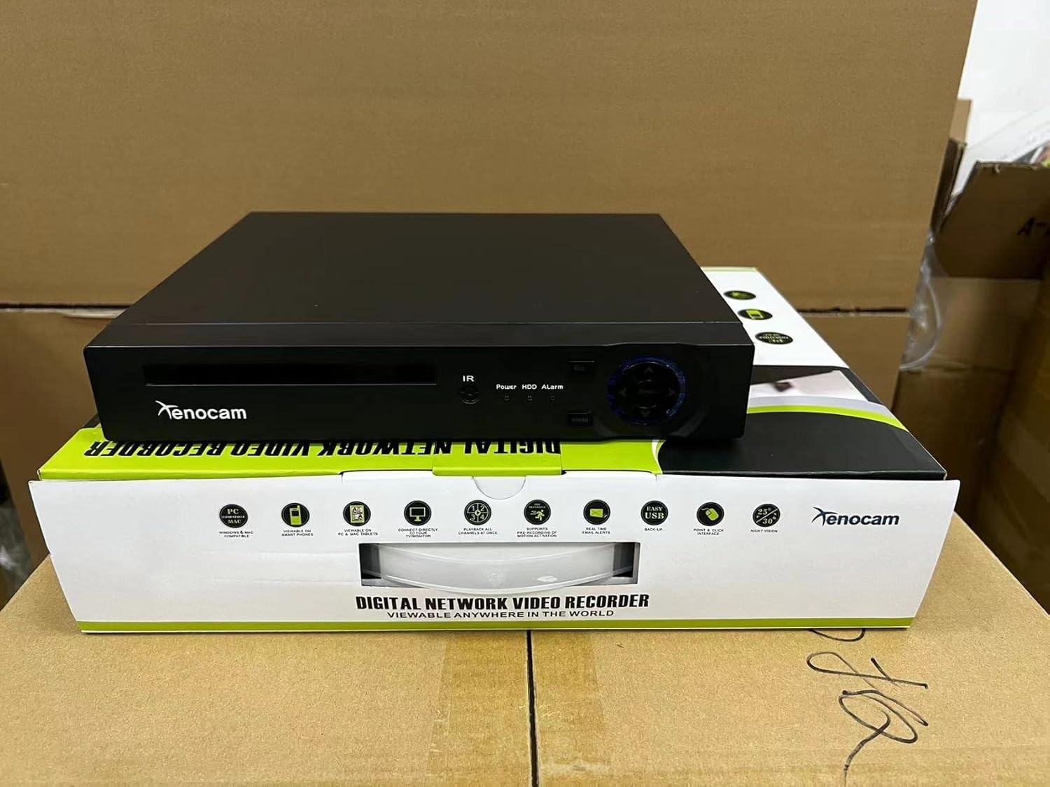 Versatile 4-Channel AHD DVR – Supports Multiple Camera Types & Easy Monitoring