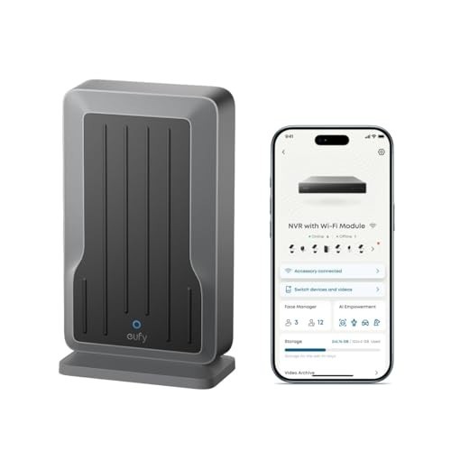 Wi-Fi Module for PoE NVR System, Supports 16 Cameras & 32 Sensors, Unified Secur