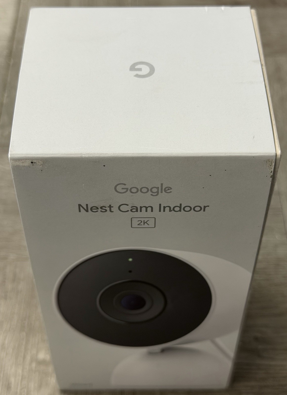 Google Nest Cam Indoor 2K (Wired, 3rd Gen) Snow #GA09973-US (NEW/SEALED)