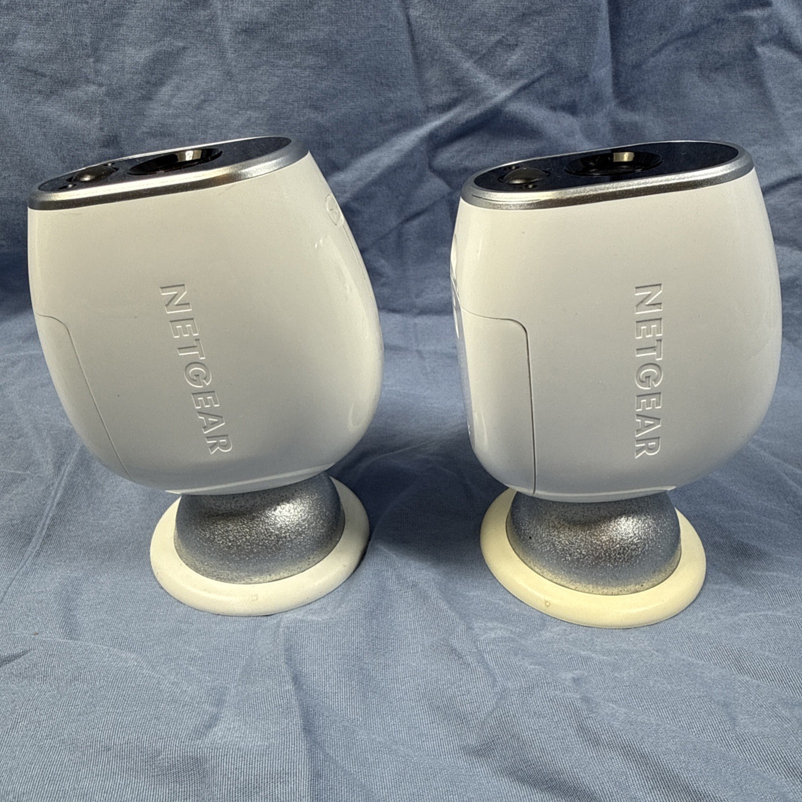 2 Arlo NETGEAR VMC3030 HD Security Camera Wire-Free Not Tested Sold AS IS