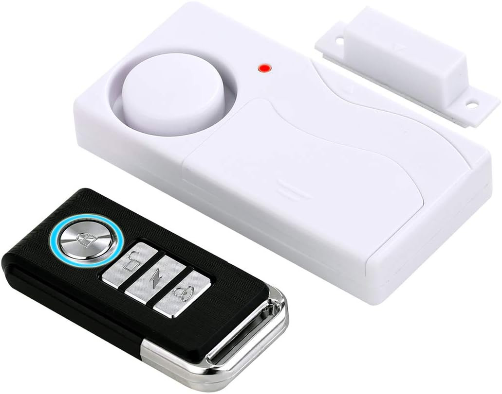Wireless Remote Door Alarm, Windows Open Alarms, Magnetic Security Sensor, Pool