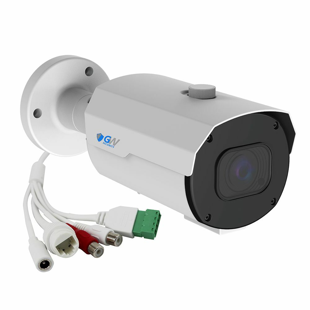 GW 8MP 2160p @30fps 4K IP Bullet 4X Optical Motorized Zoom PoE Security Camera