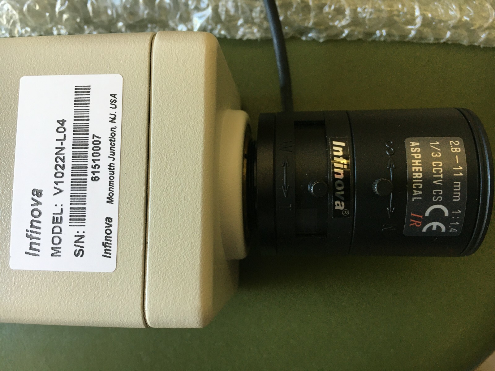 *NEW* Infinova V1022N-L04 IP Fixed CAMERA