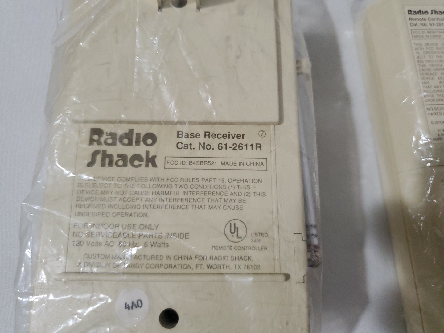 Radio Shack Wireless Home Control Security System 61-2611 – New Opened Vintage