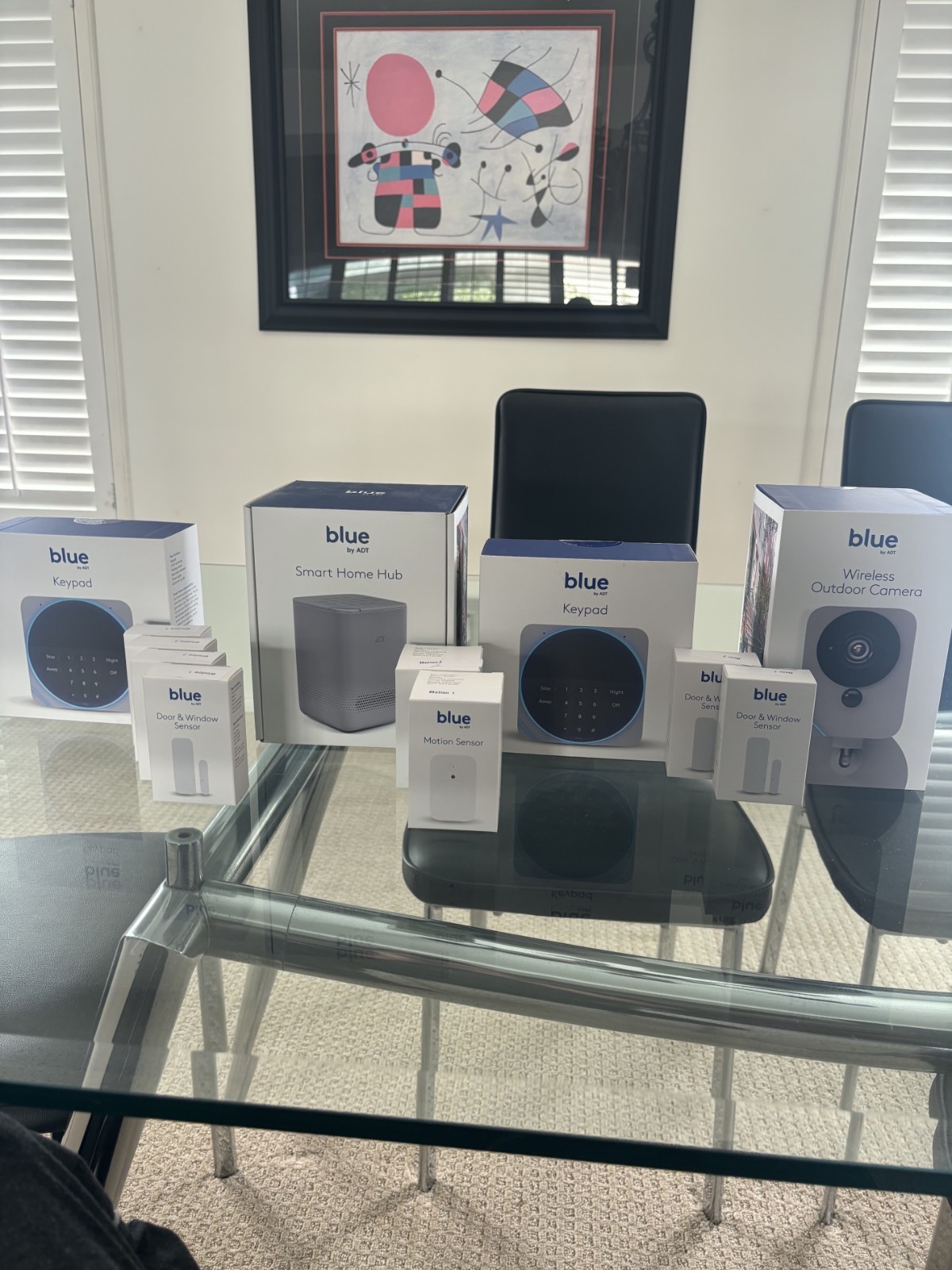 Blue By ADT Smart Home Hub Security System W/ Door & Motion Sensors Google Nest