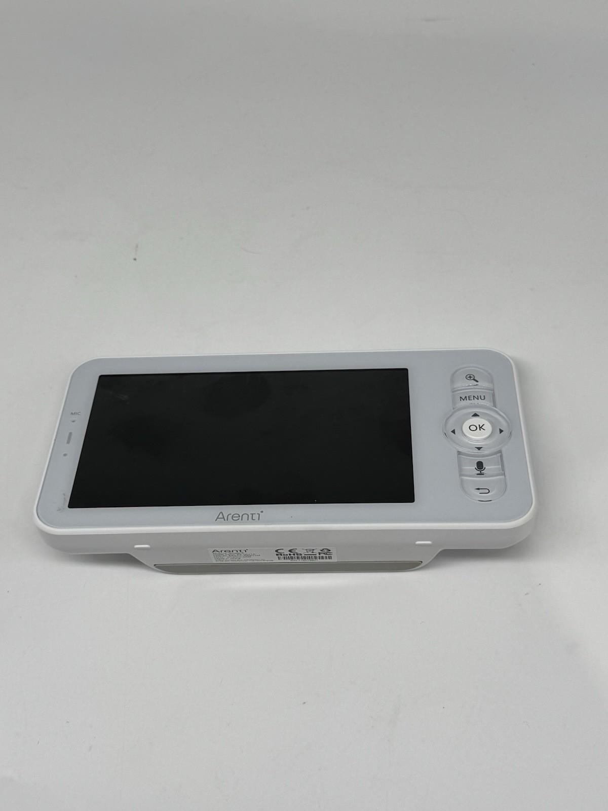 (BROKEN) ARENTI Baby Monitor 2 Cameras 2K Smart Camera 5in Display White