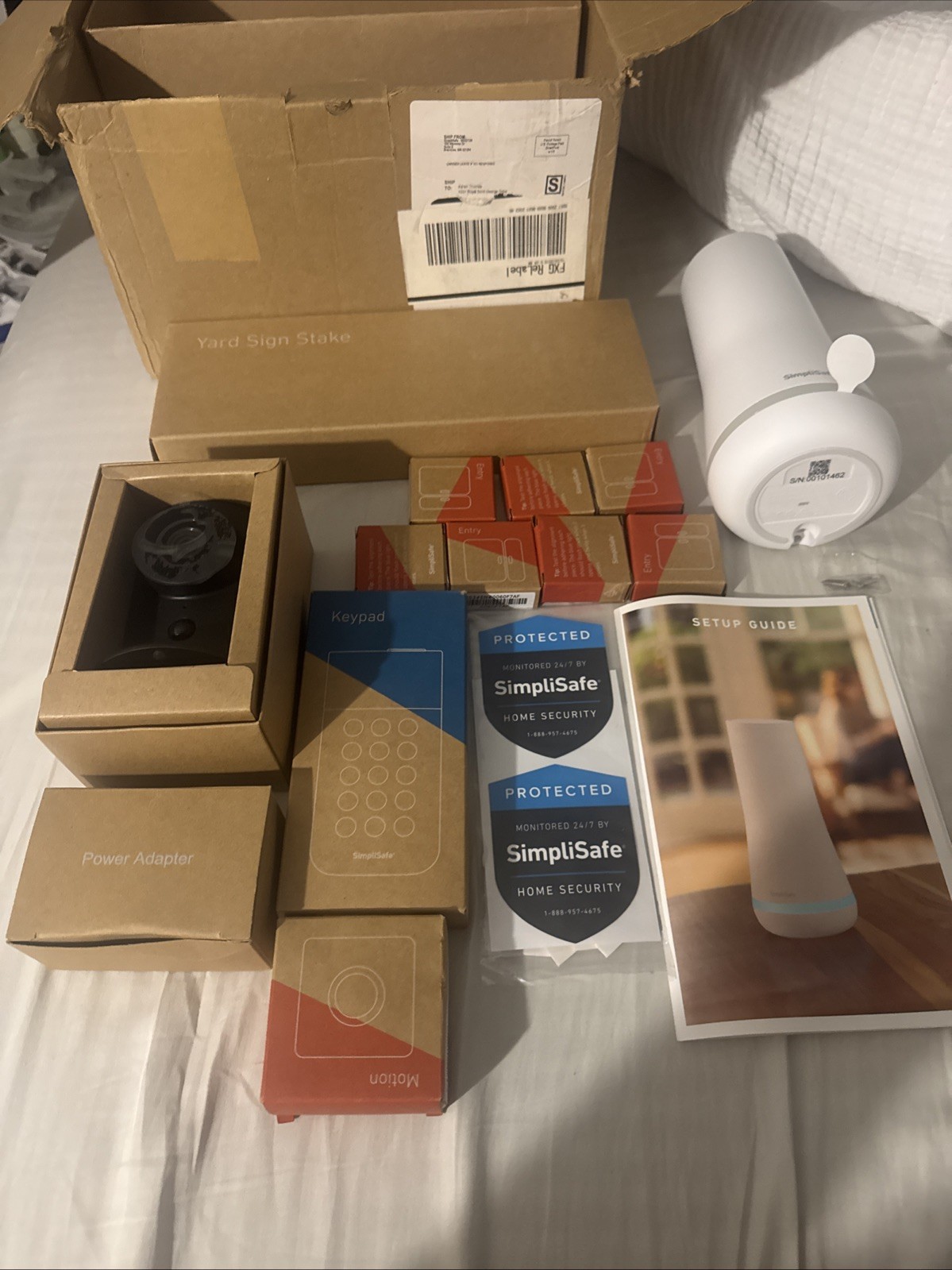 SimpliSafe Wireless Home Security Kit with Alexa and Google – 10 Piece
