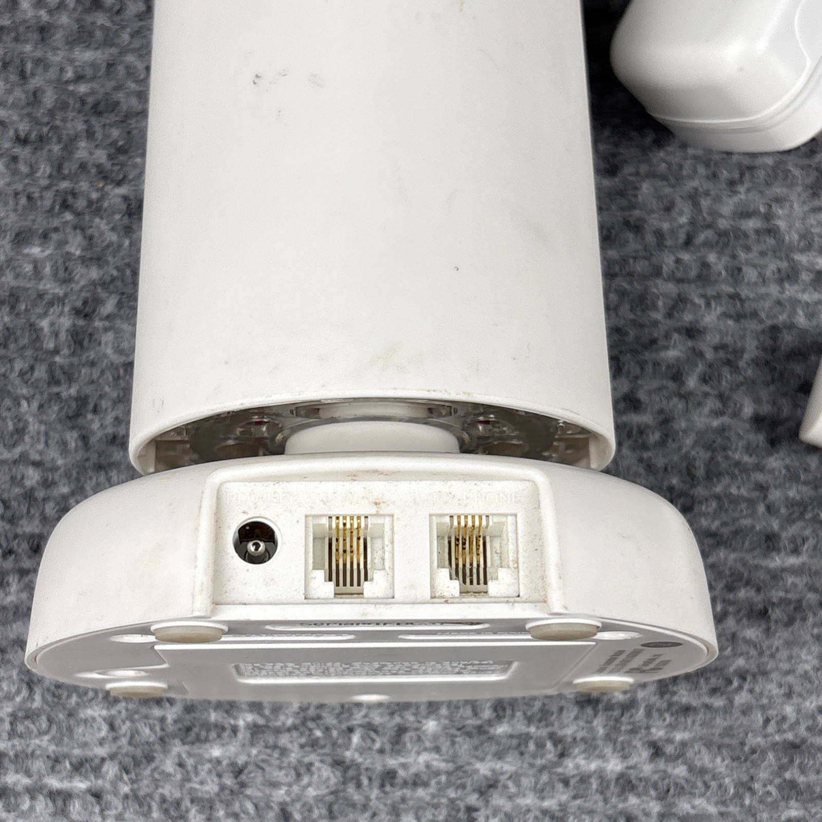 SimpliSafe 1st Generation Base Station W/ Power Cord & USB Keychain Remote Fob