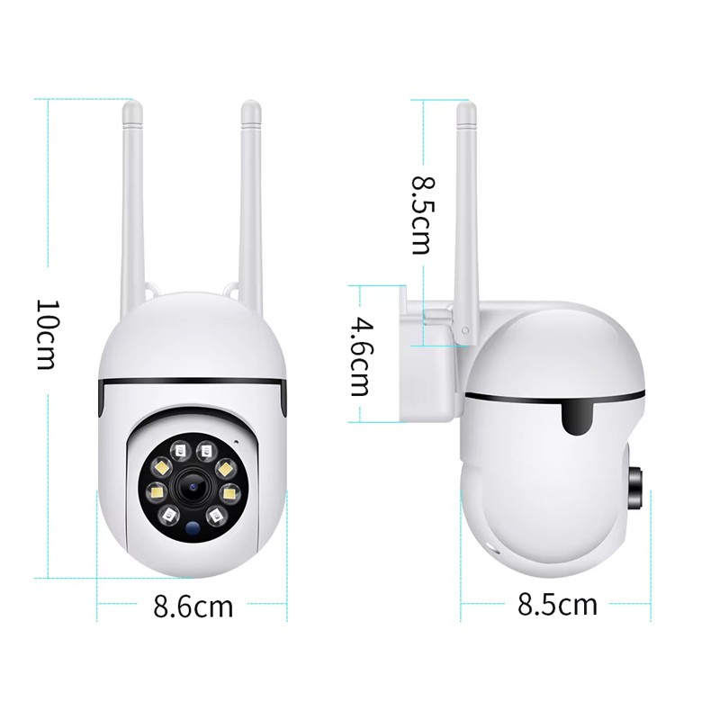 1080P WiFi Home Security CCTV Camera With Night Vision 2.4GHz 2.4G Surveillance